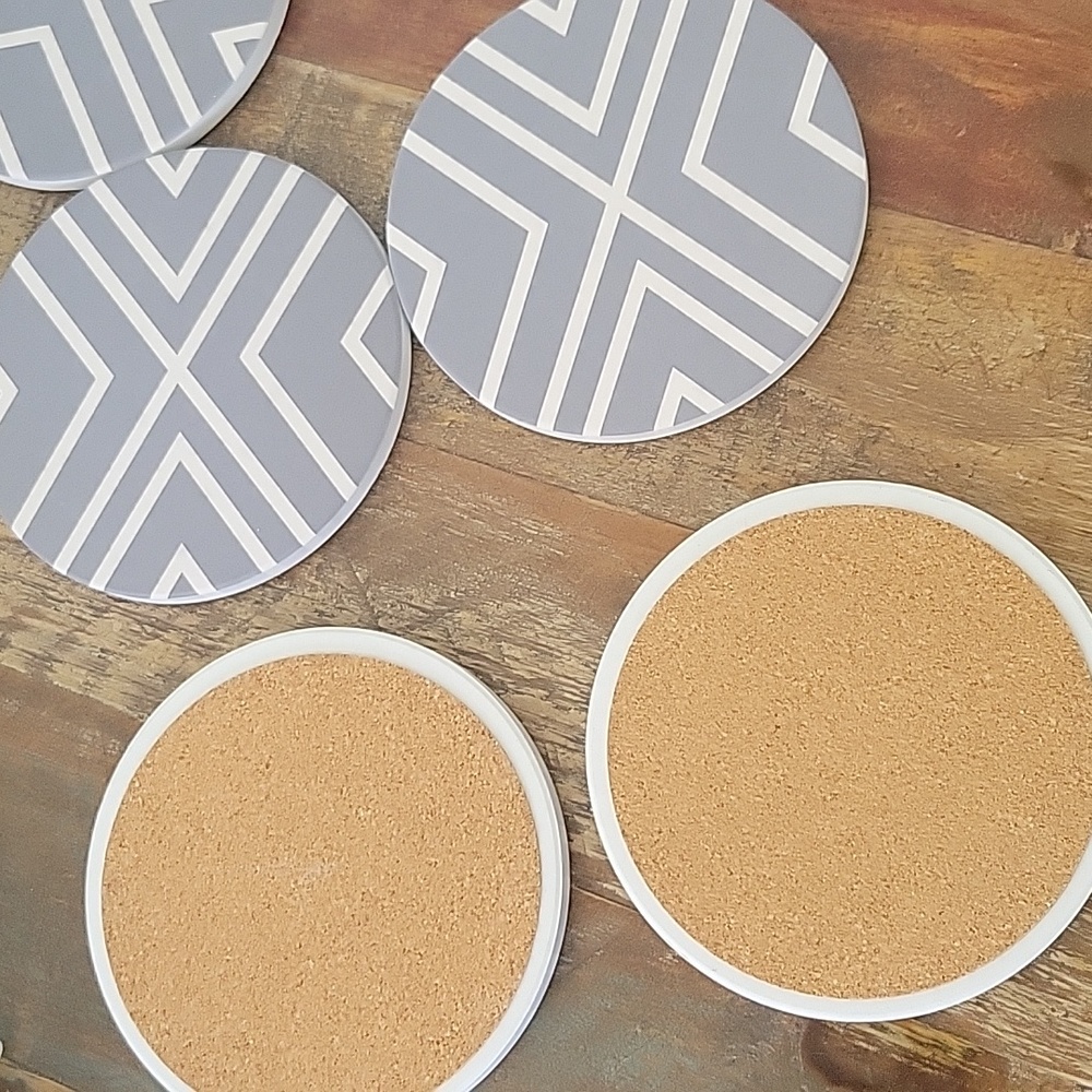 Ceramic coasters - Picture 2 of 2